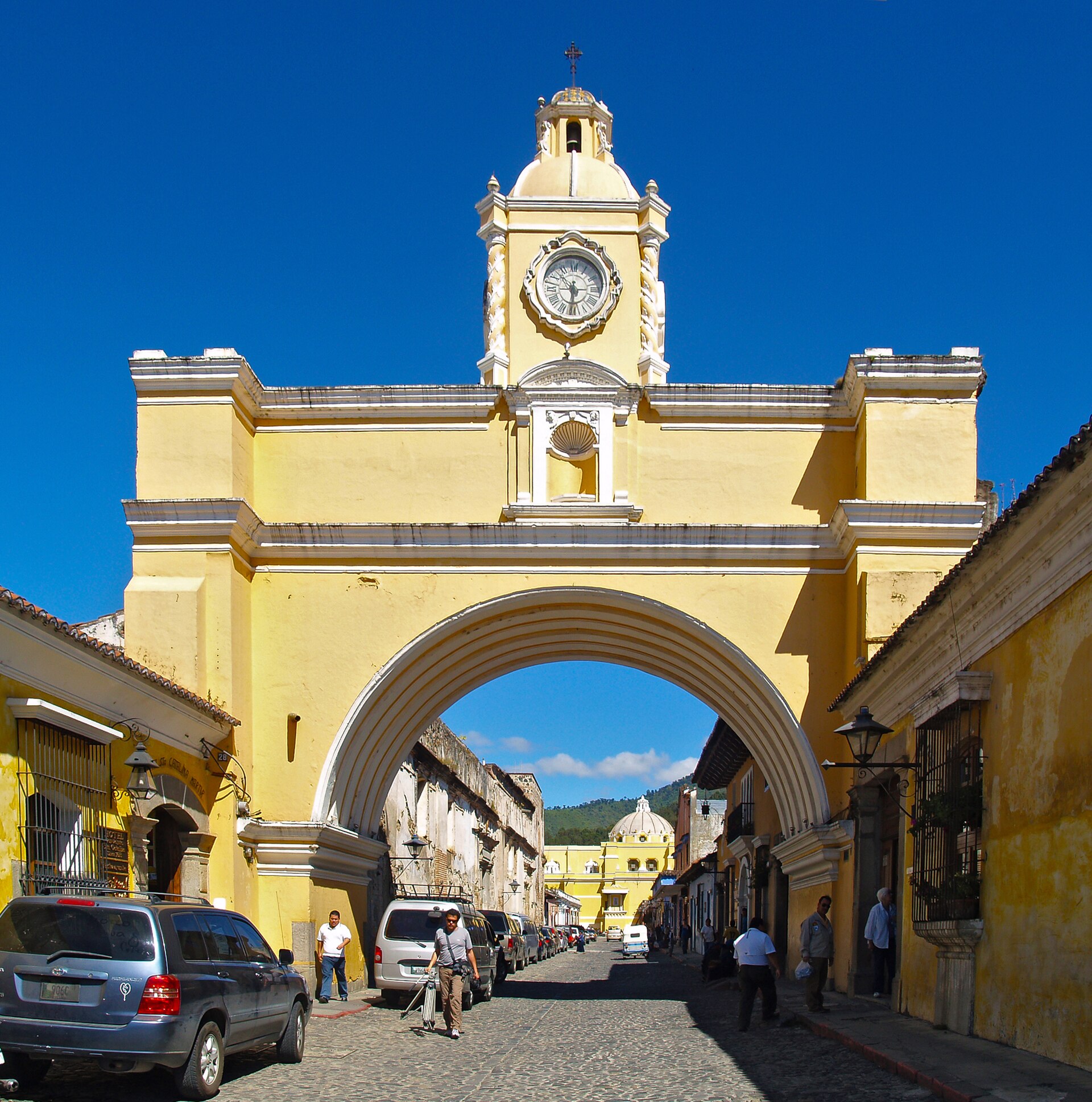 The Santa Catalina Arch in Antigua, Guatemala