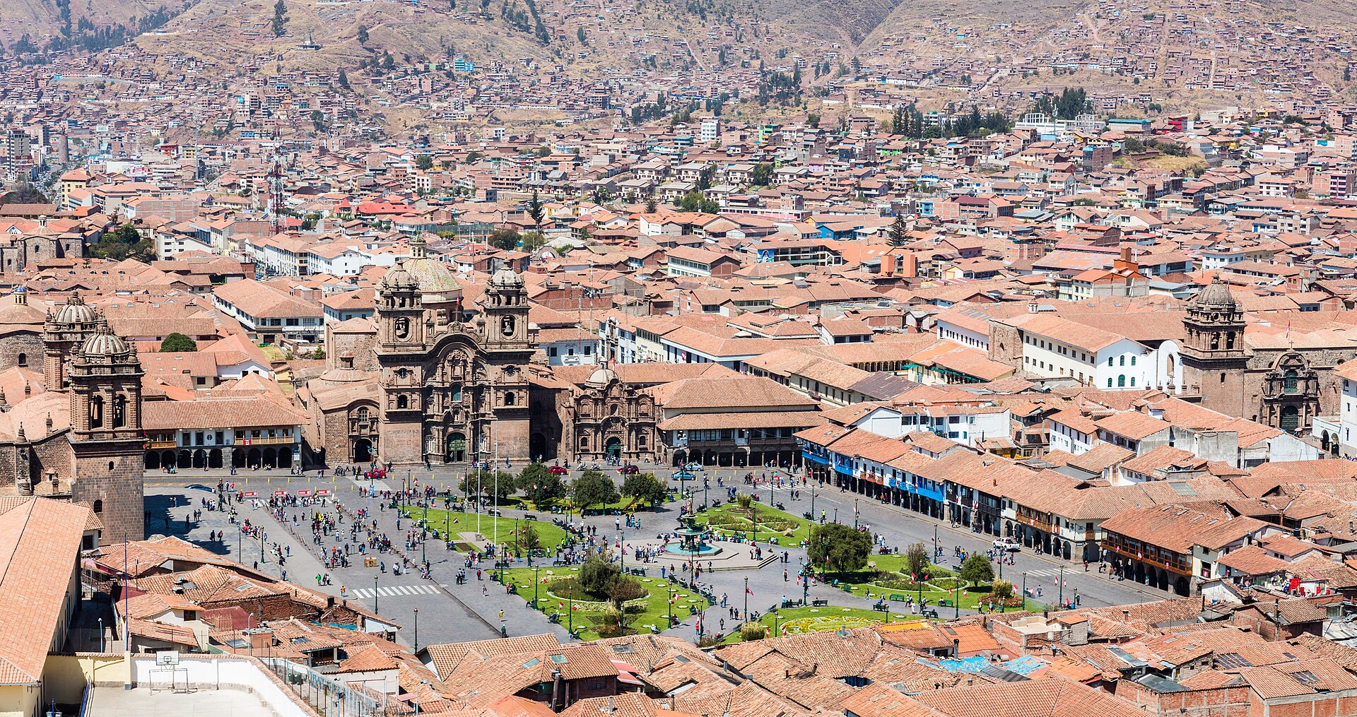 A view of Cusco, Peru